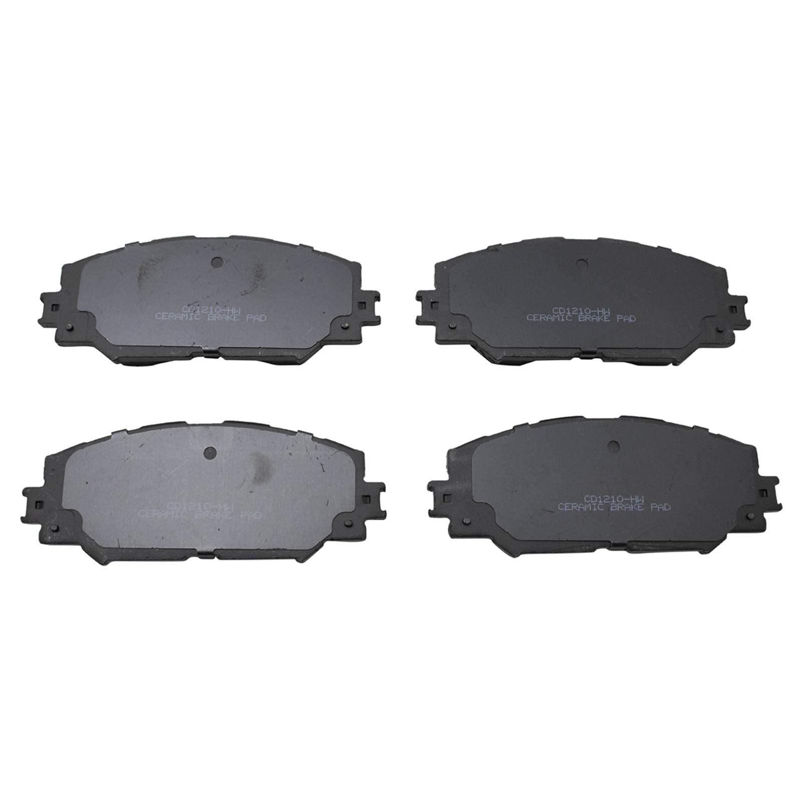 TRQ Front Brake Pads Ceramic Compatible with 2010-2012 Lexus HS250h 2009-2010 Pontiac Vibe 2008-2015 Scion xB 2008-2014 xD 2009-