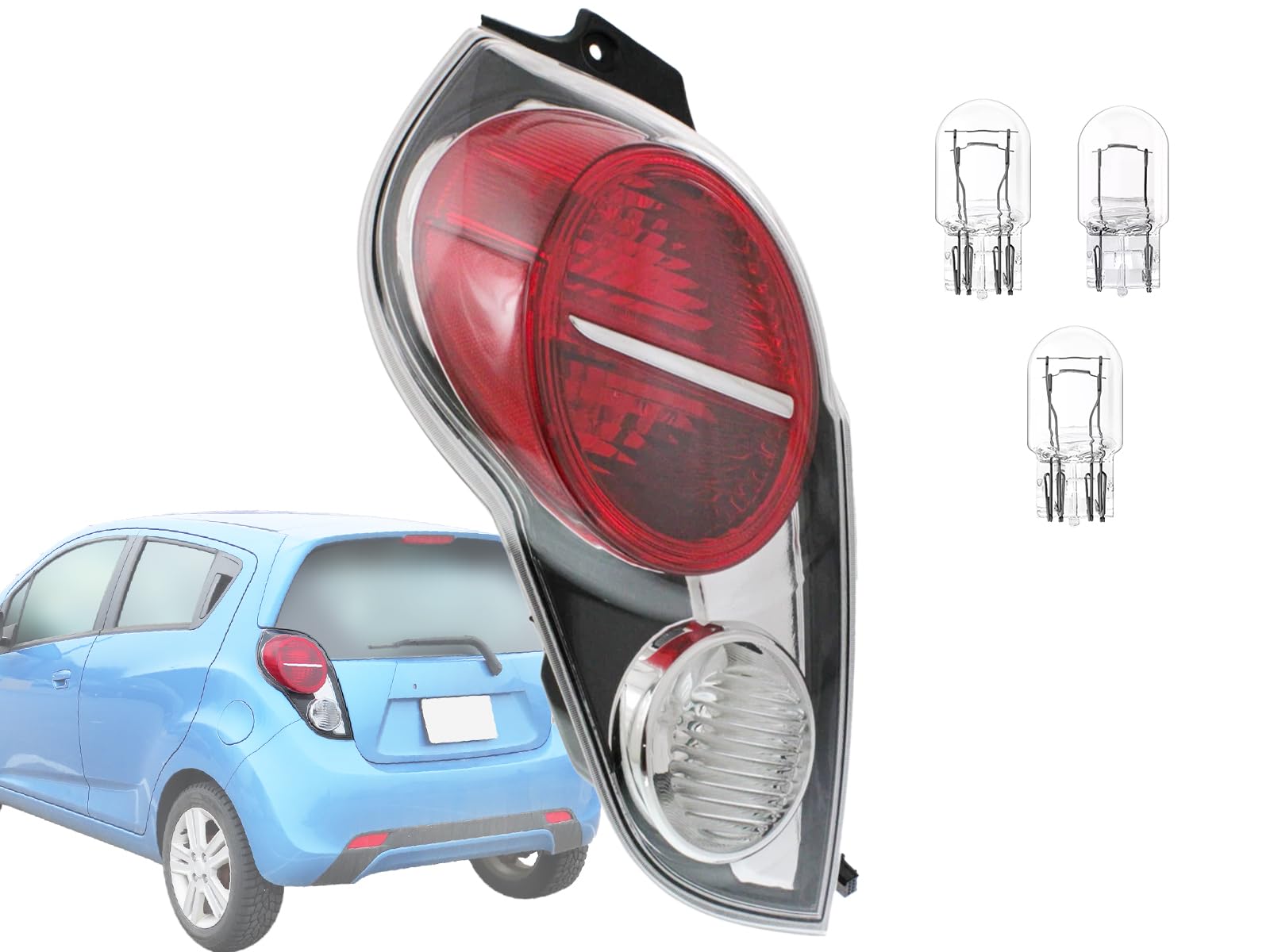 KAP Replacement Tail Light Rear Lamp for 2016 2017 2018 Sorento with Bulbs Included Outer Left Right PAIR Set 92402C6000 92401C6
