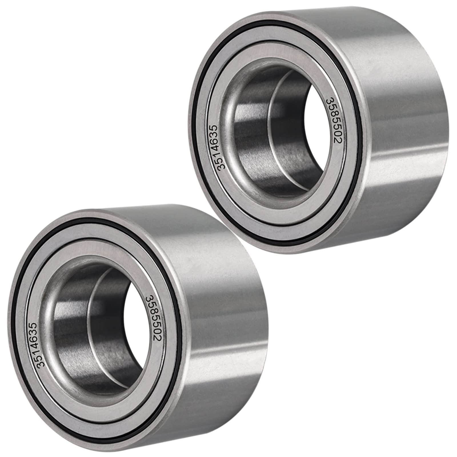 Rear Wheel Bearings fit for UTV/ATV Polaris Side by Side Sportsman/RZR/Ranger/Polaris/Brutus HD, Set of 2, 3514635, 3585502