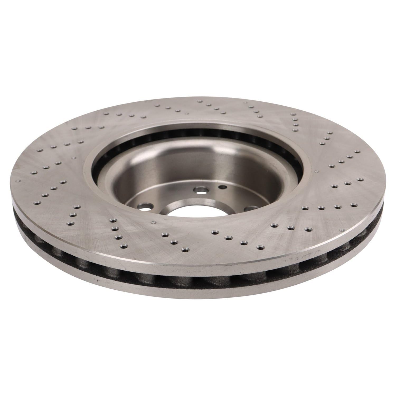 Trq Front Brake Rotors Set Compatible With 2012-2015 Mercedes-Benz C250 2013-2017 E400 2010-2017 E550