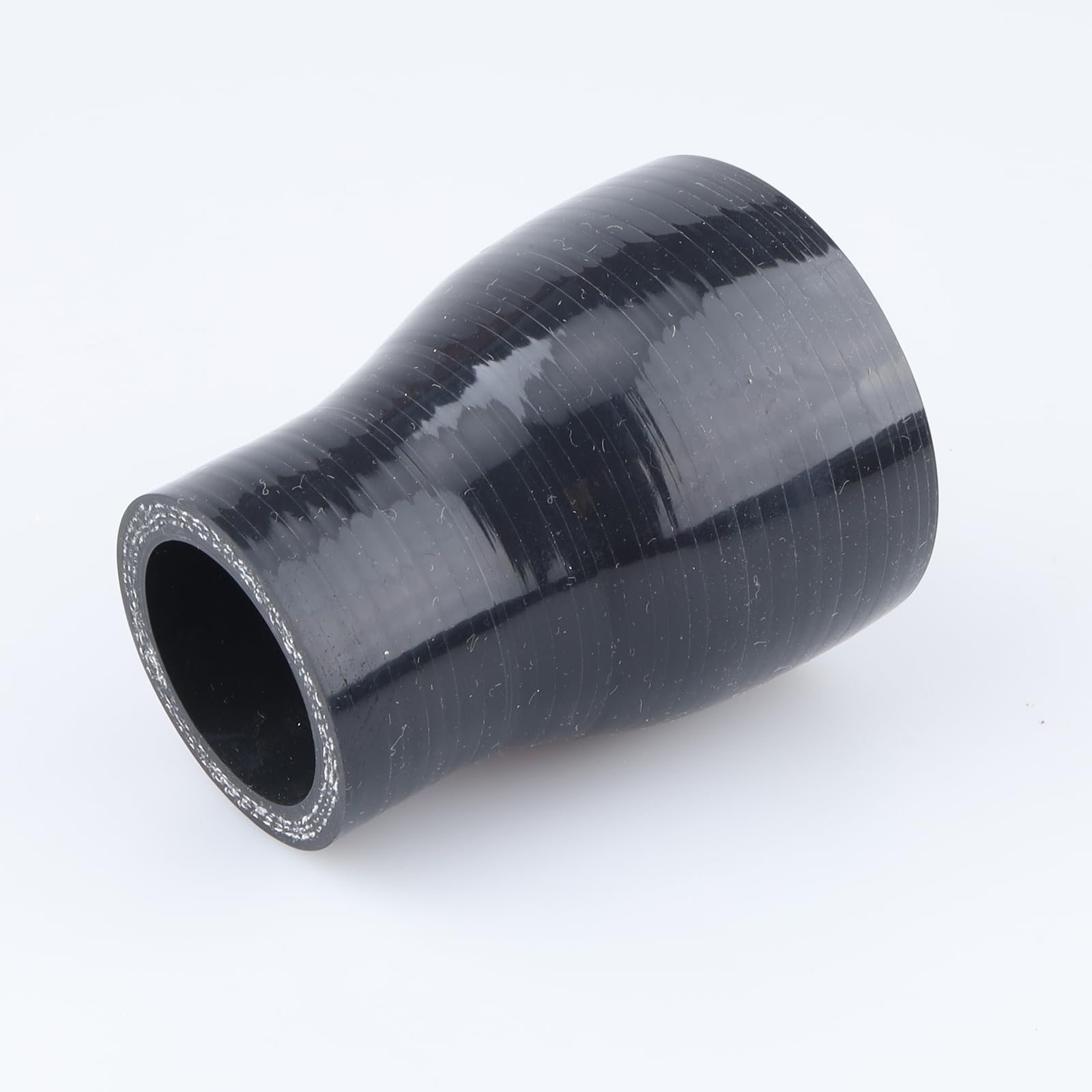 Ac Performance Id 2'' To 1.25'' (51Mm To 32Mm) Silicone Hose Straight Reducer 3-Ply Reinforced Black, 3'' Length