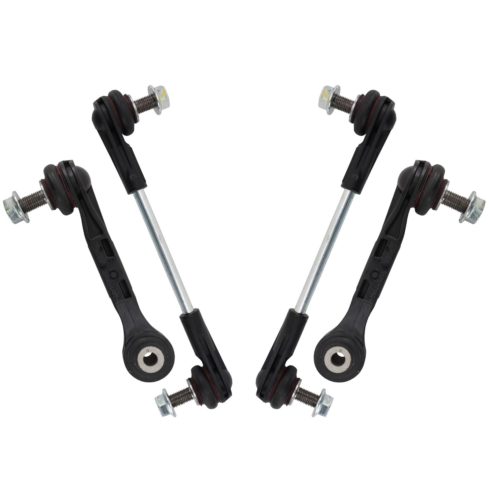 Trq Front & Rear Sway Bar Stabilizer Link Set Compatible With 18-20 530E 17-21 530I 540I 18 740E Xdrive 16-21 740I 17-18 740I Xd