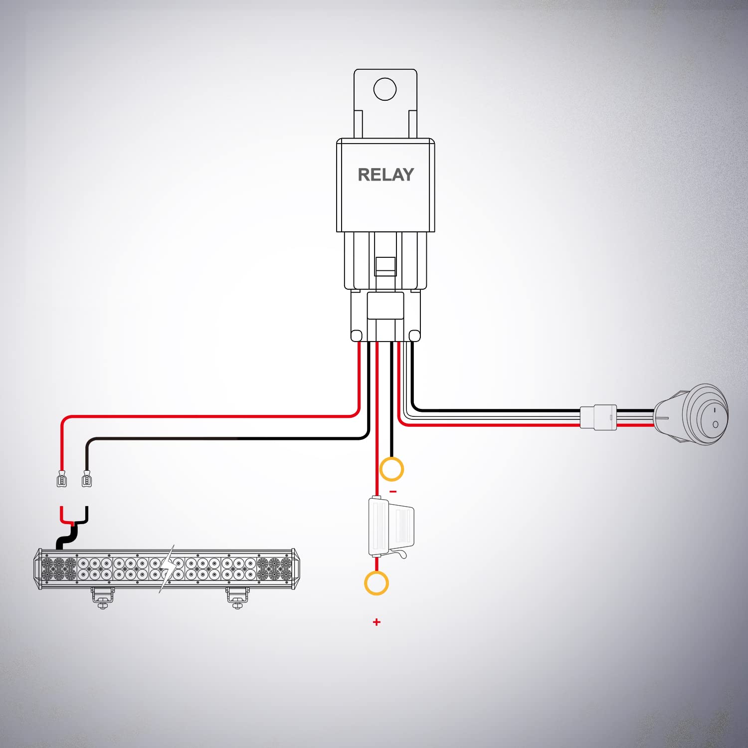 Nilight Led Light Bar 20Inch 288W Flood Spot Combo 28800Lm Off Road Driving Lighting With Wiring Harness For Trucks Tractor Trai