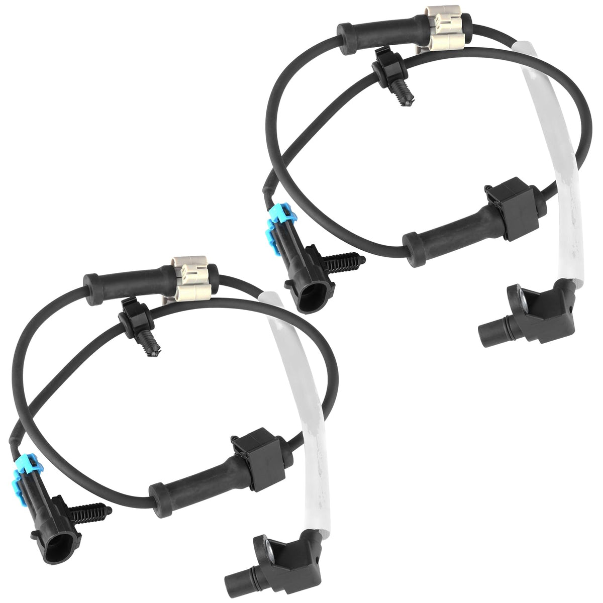 Scitoo 2 Pcs Front Left Right Abs Wheel Speed Sensors Fit For Chevy Avalanche 2500/Silverado 1500/2500/3500/Suburban 2500, For G