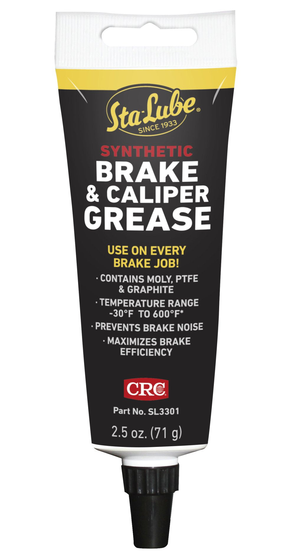 Crc Sl3301 Synthetic Brake & Caliper Grease, 2.5 Wt Oz