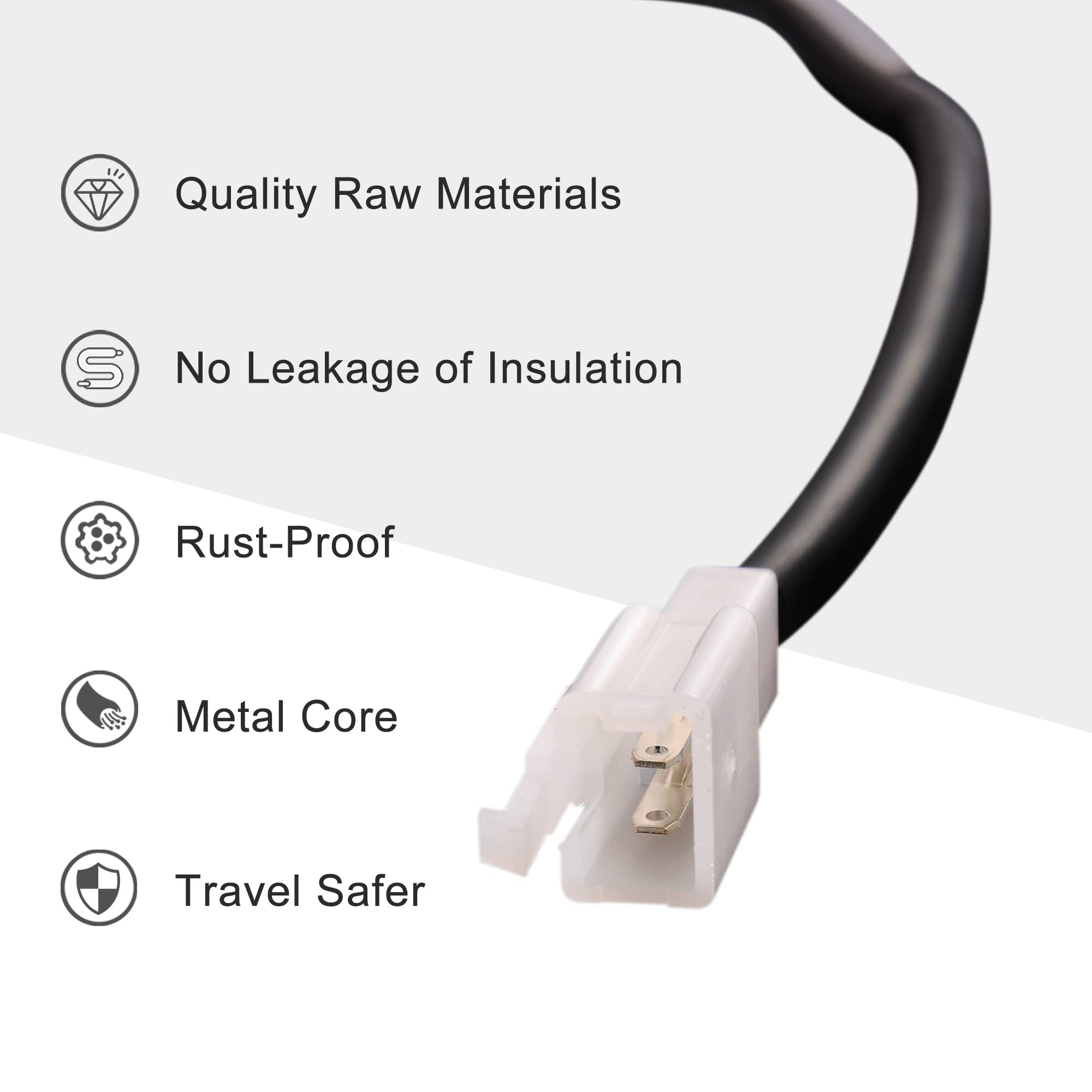 Goofit 12V Dc Square Radiator Cooling Fan Replacement For 200Cc 250Cc Water-Cooled Atv Dirt Bike Go Kart