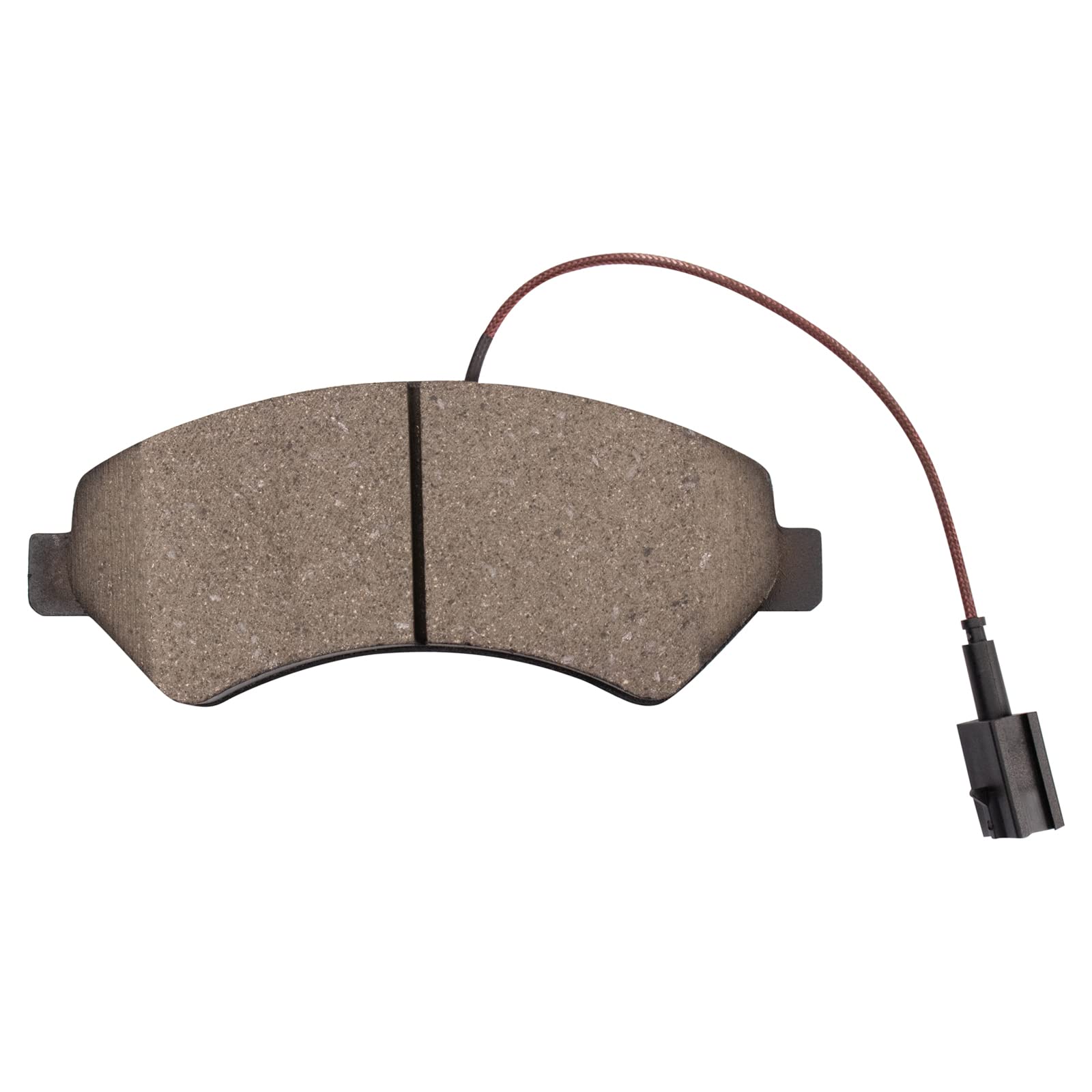 TRQ Front Brake Pads Ceramic Compatible with 2014-2021 Ram ProMaster 1500, 2500, 3500