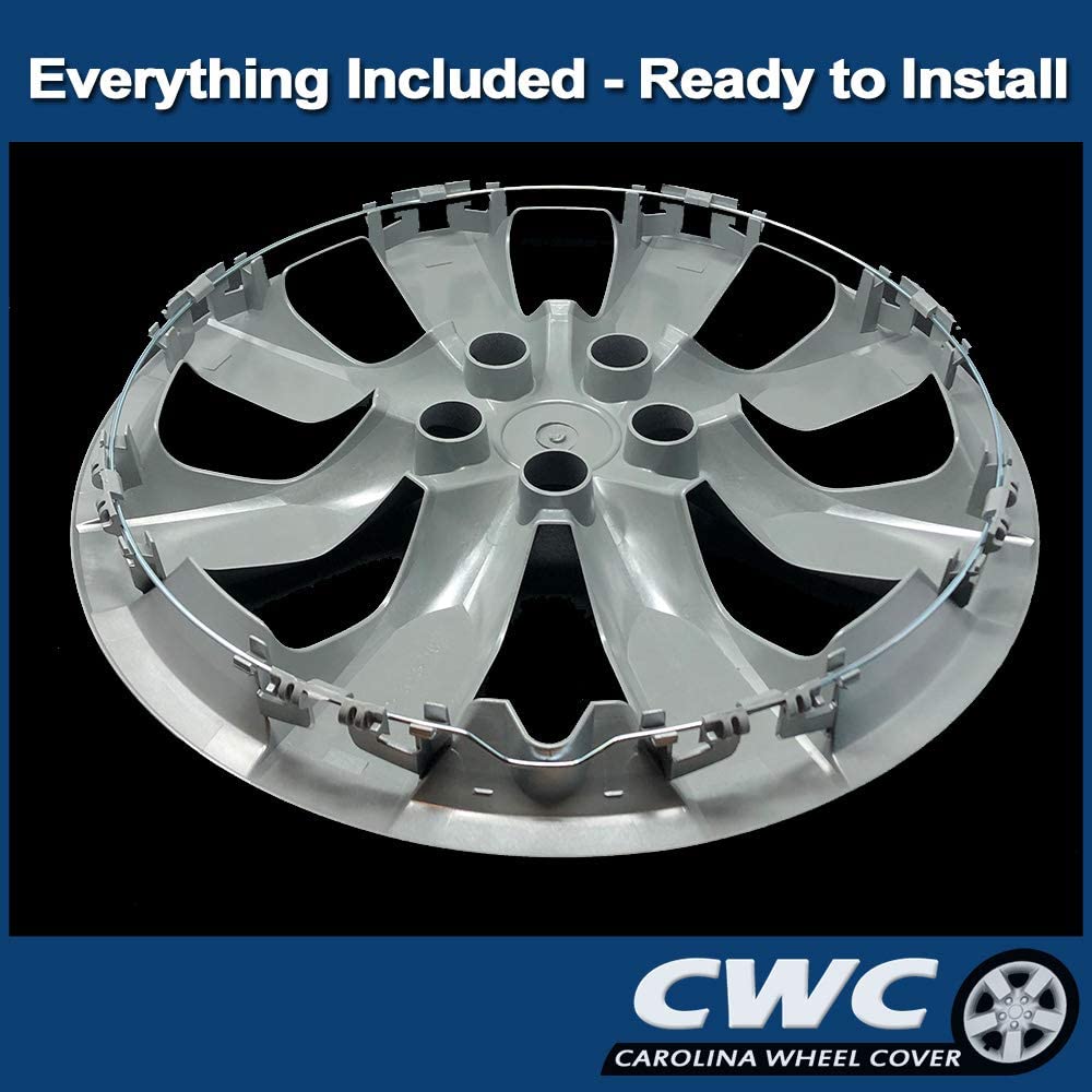 Premium Hubcap Replacement For Toyota Corolla 2014-2016, 16-Inch Replica Wheel Cover (1 Piece)