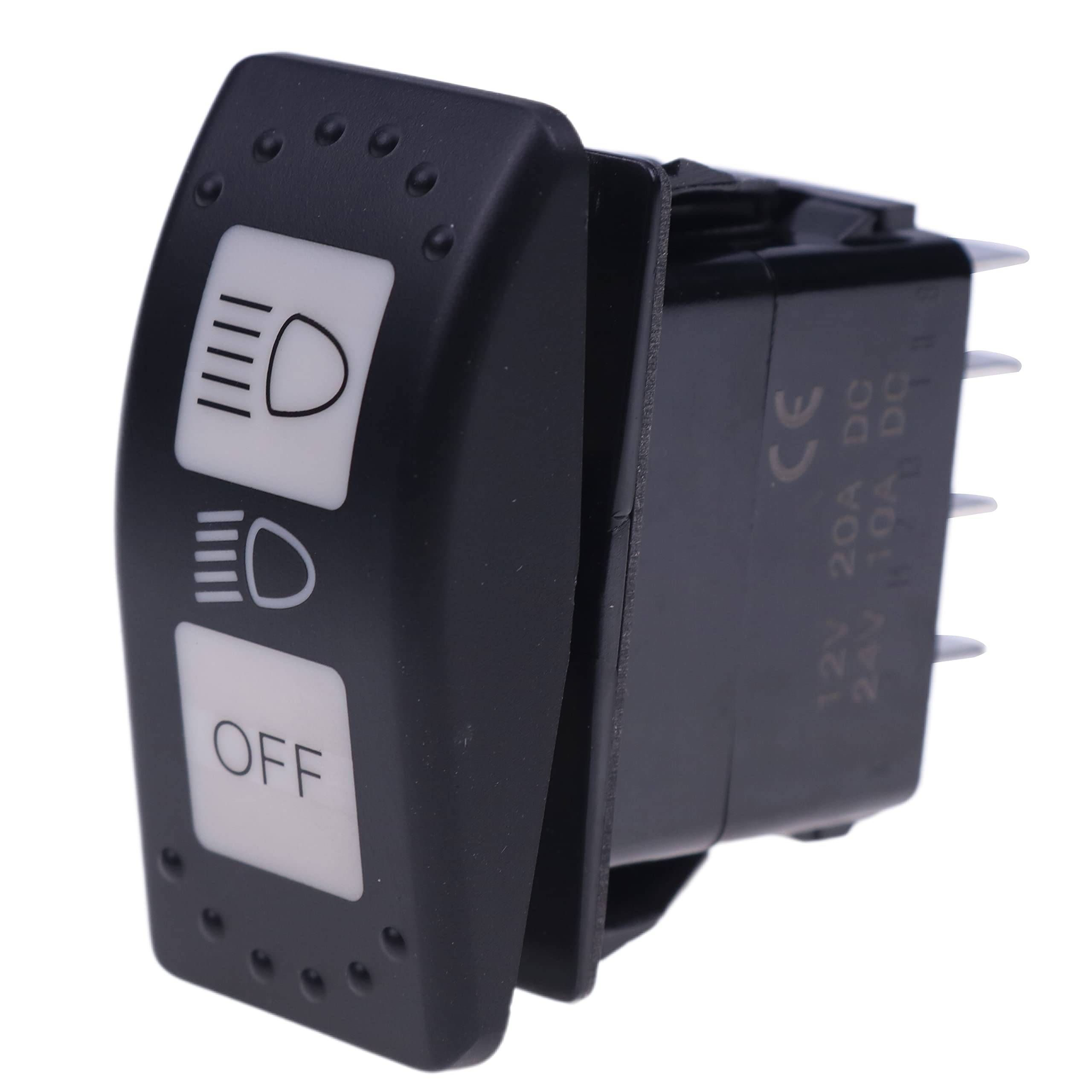 Jeenda 710004492 Headlight Switch Compatible With Can Am Defender Hd8 Hd5 Hd10 Max Hd8 Traxter Hd10 2016-2020, Blue Light