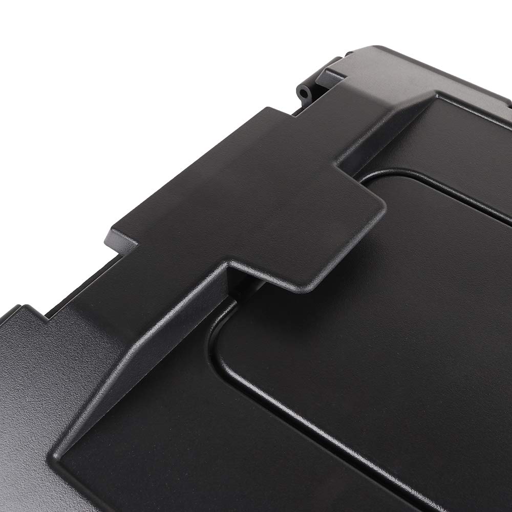 Ocpty Auto Center Console Lid Repair Kit For 2001 2002 2003 2004 2005 2006 2007 For Gmc Sierra Silverado(Black)