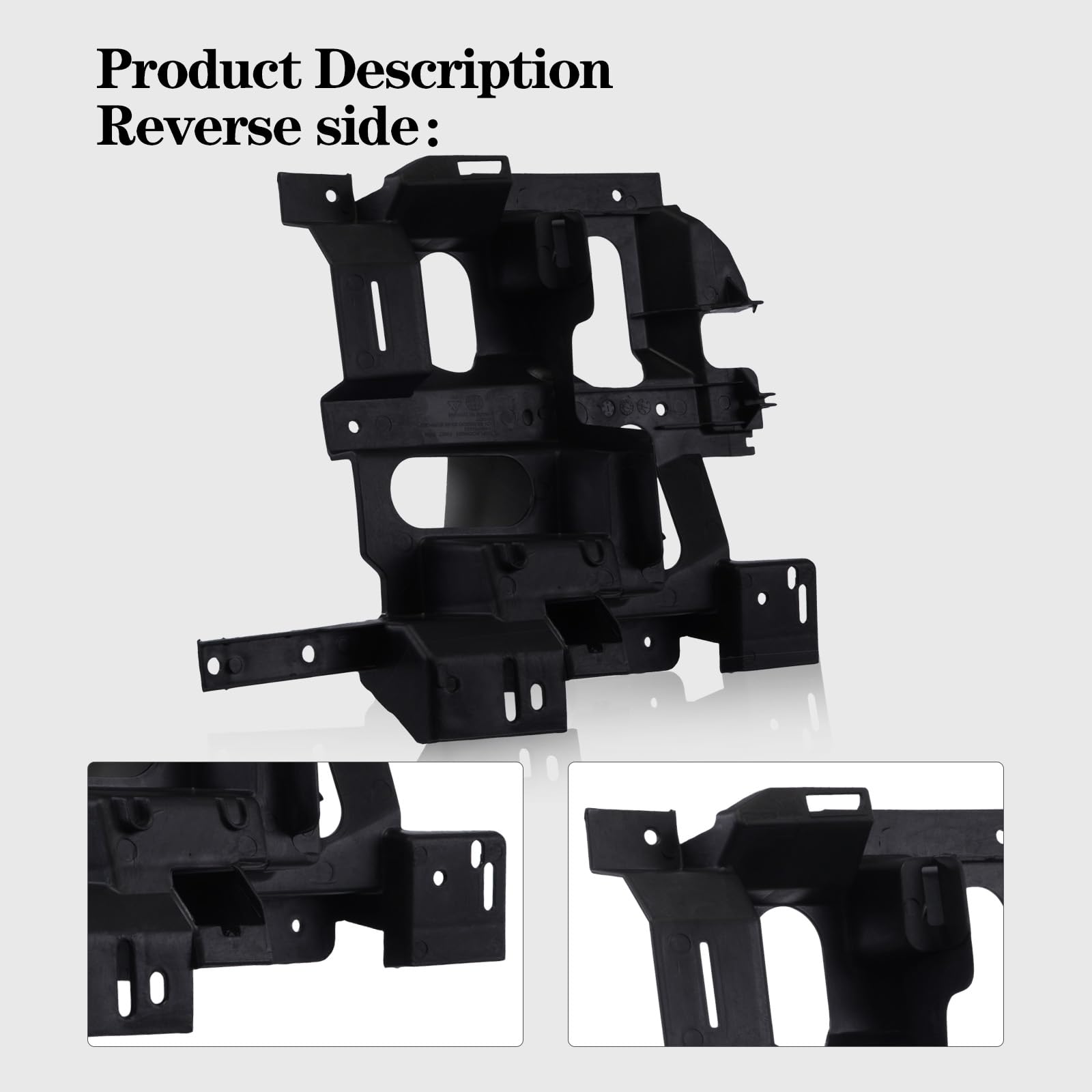 Perfit Liner New Front Right Passenger Side Headlight Mount Bracket Mounting Support For 02-07 Chevy Silverado 1500-3500 Hd Gm12