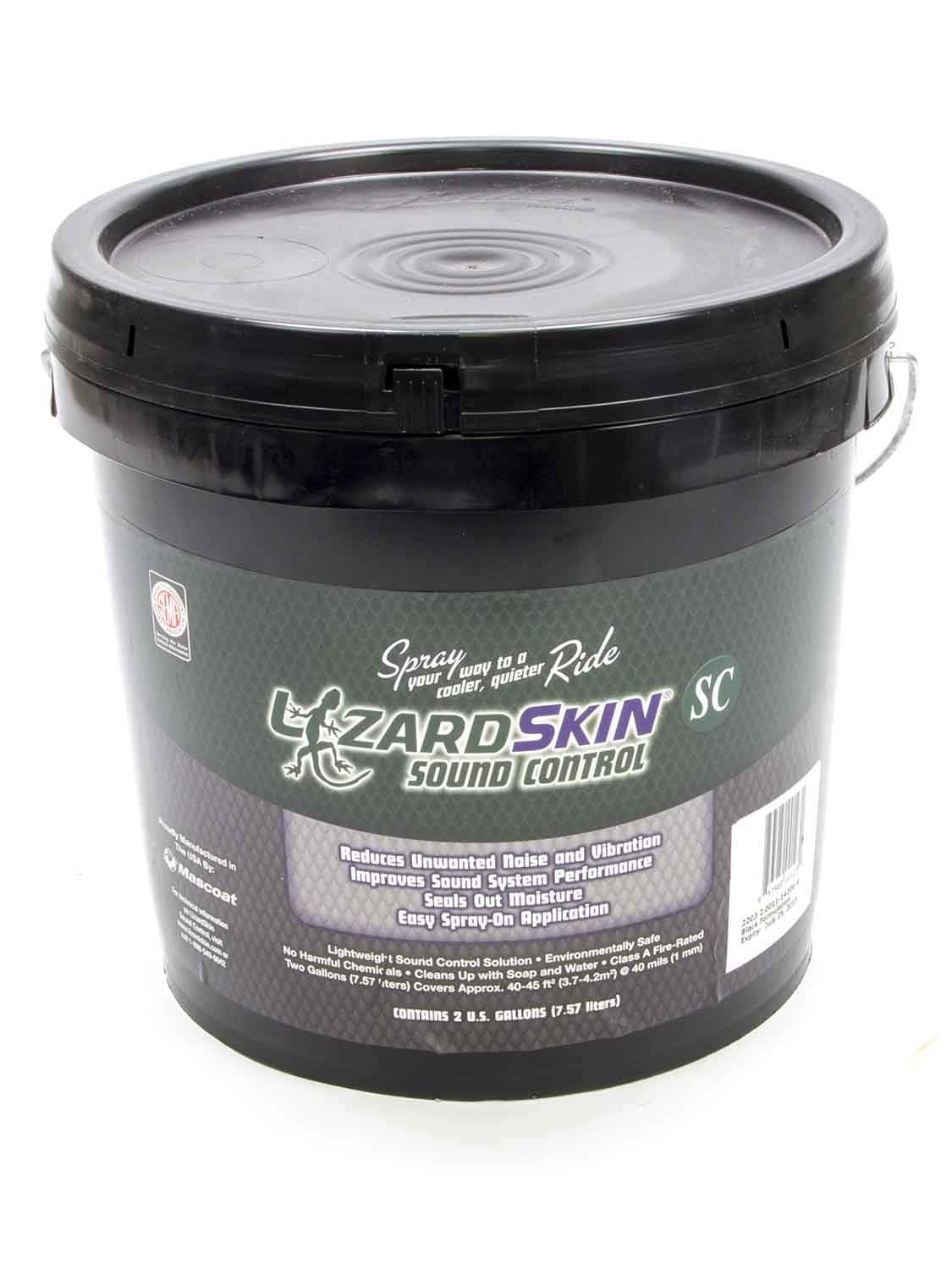 Lizardskin 50115 Sound Control Ceramic Insulation - 2 Gallon,Black