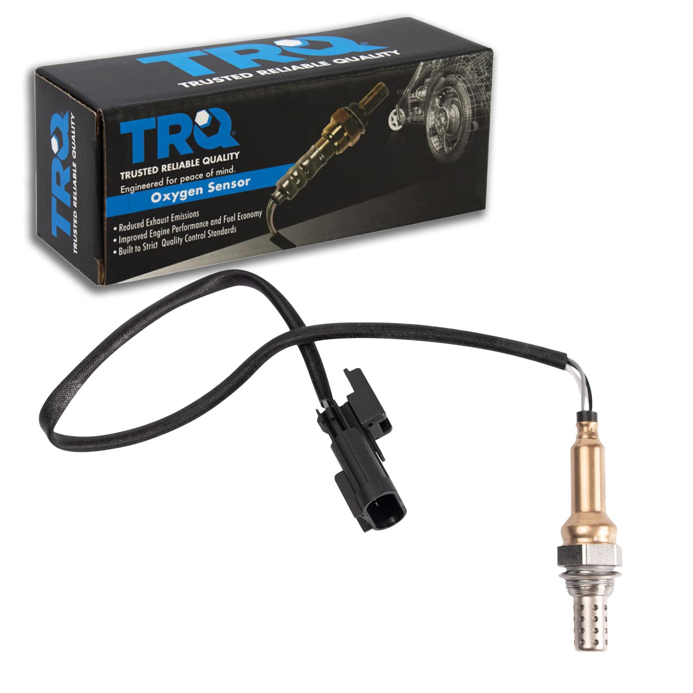 Trq O2 Oxygen Sensor Compatible With 2009-2011 Hyundai Genesis 2010-2012 Genesis Coupe 2007-2009 Santa Fe 2007-2012 Veracruz 200