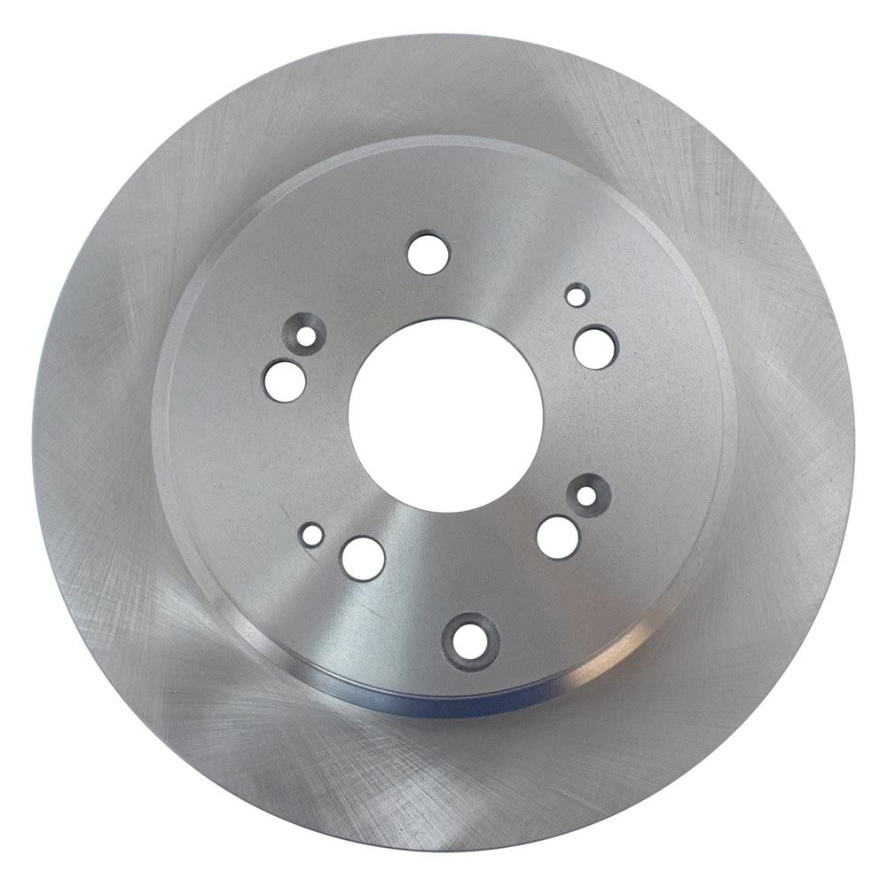 Trq Rear Brake Rotors Set Solid Compatible With 2007-2013 Acura Mdx 2010-2013 Zdx 2011-2017 Honda Odyssey 2009-2015 Pilot
