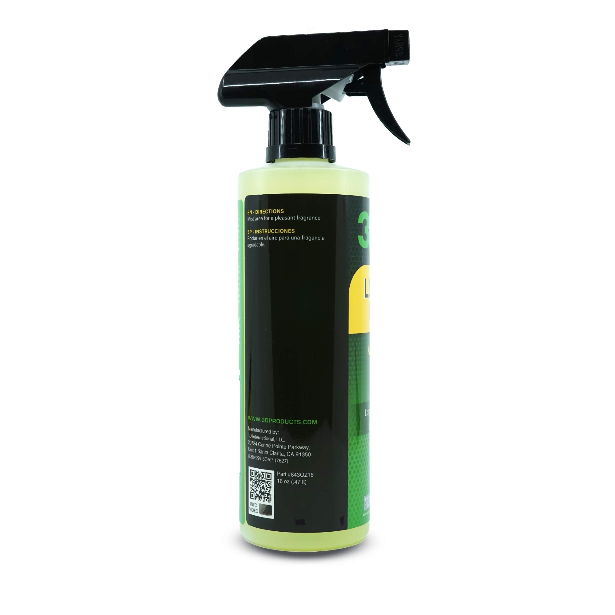 3D Car Air Freshener |16Oz. | (Luscious Lemon Scent)