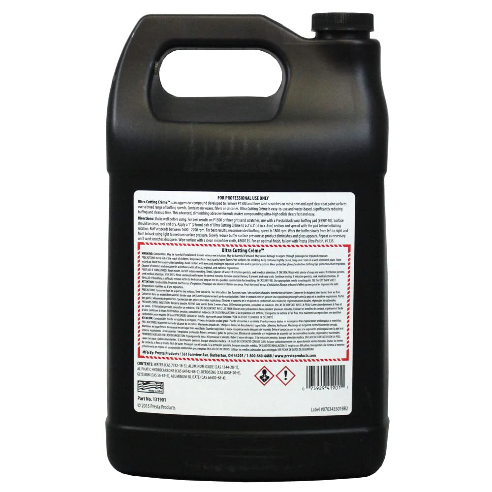 Strata Ultra Cutting Crme, Gallon