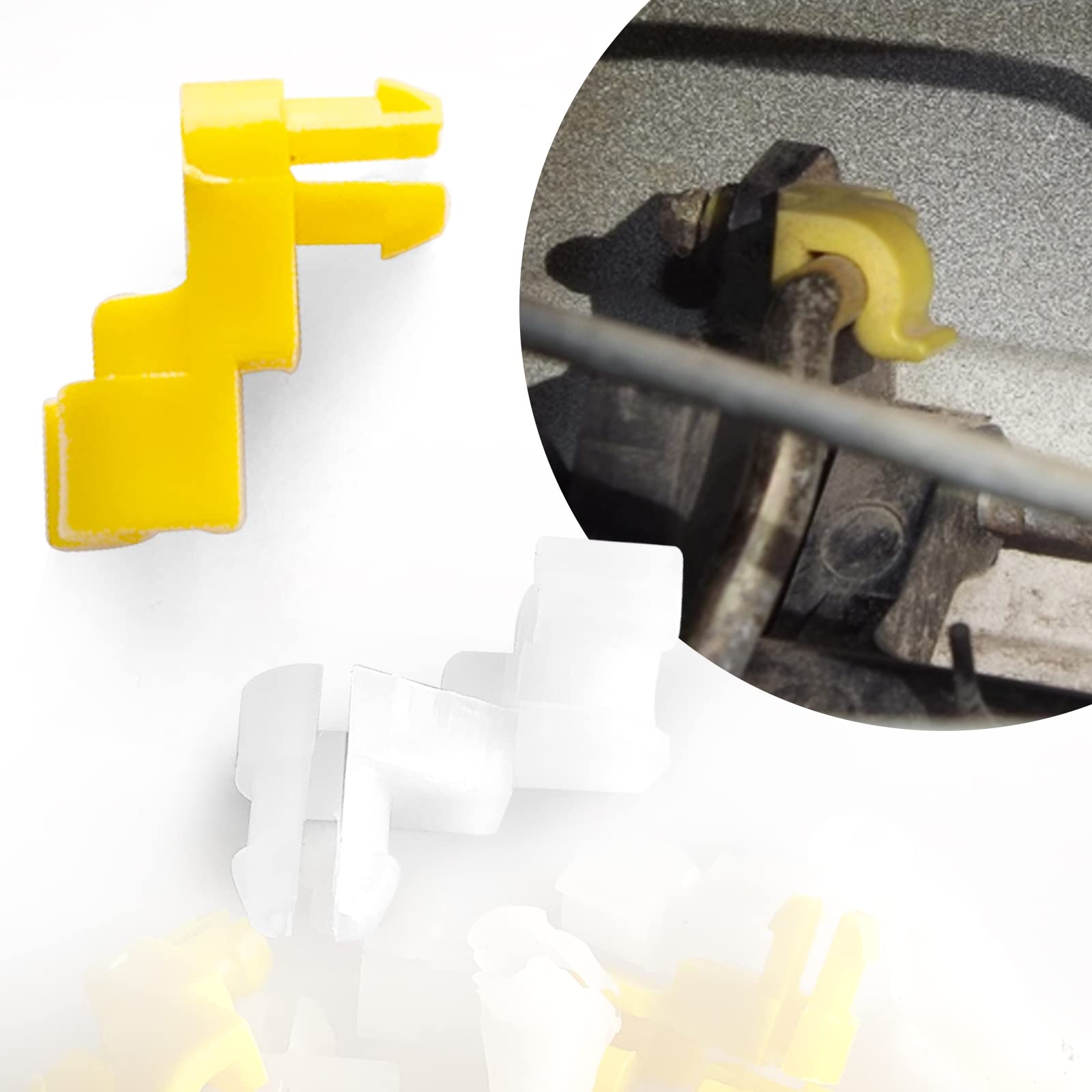 20Pcs Tailgate Handle Door Lock Rod Clips Tailgate Handle Rod Clip Replacement For Toyota Tundra Camry Corolla Echo Highlander 6