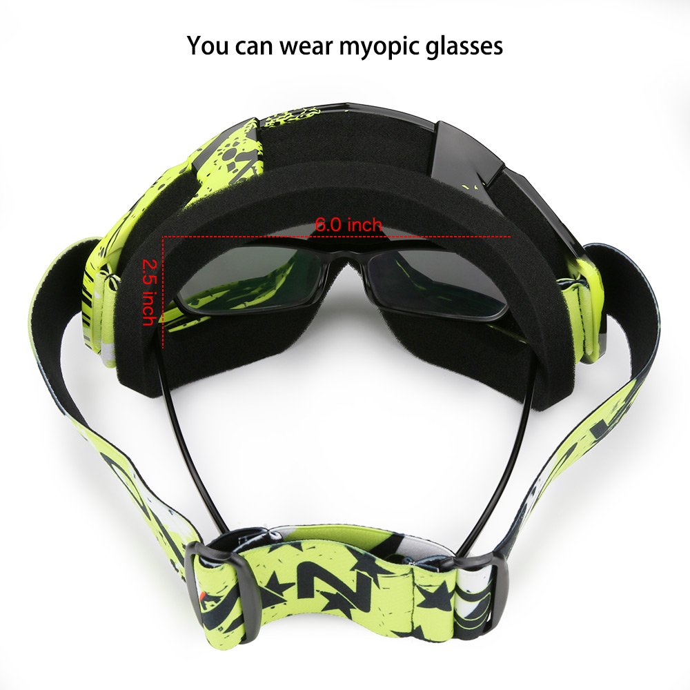 Professional Adult Motocross Goggles Dirtbike Atv Motorcycle Gafas Uv Protection Motorbike Ski Snowboard Goggles