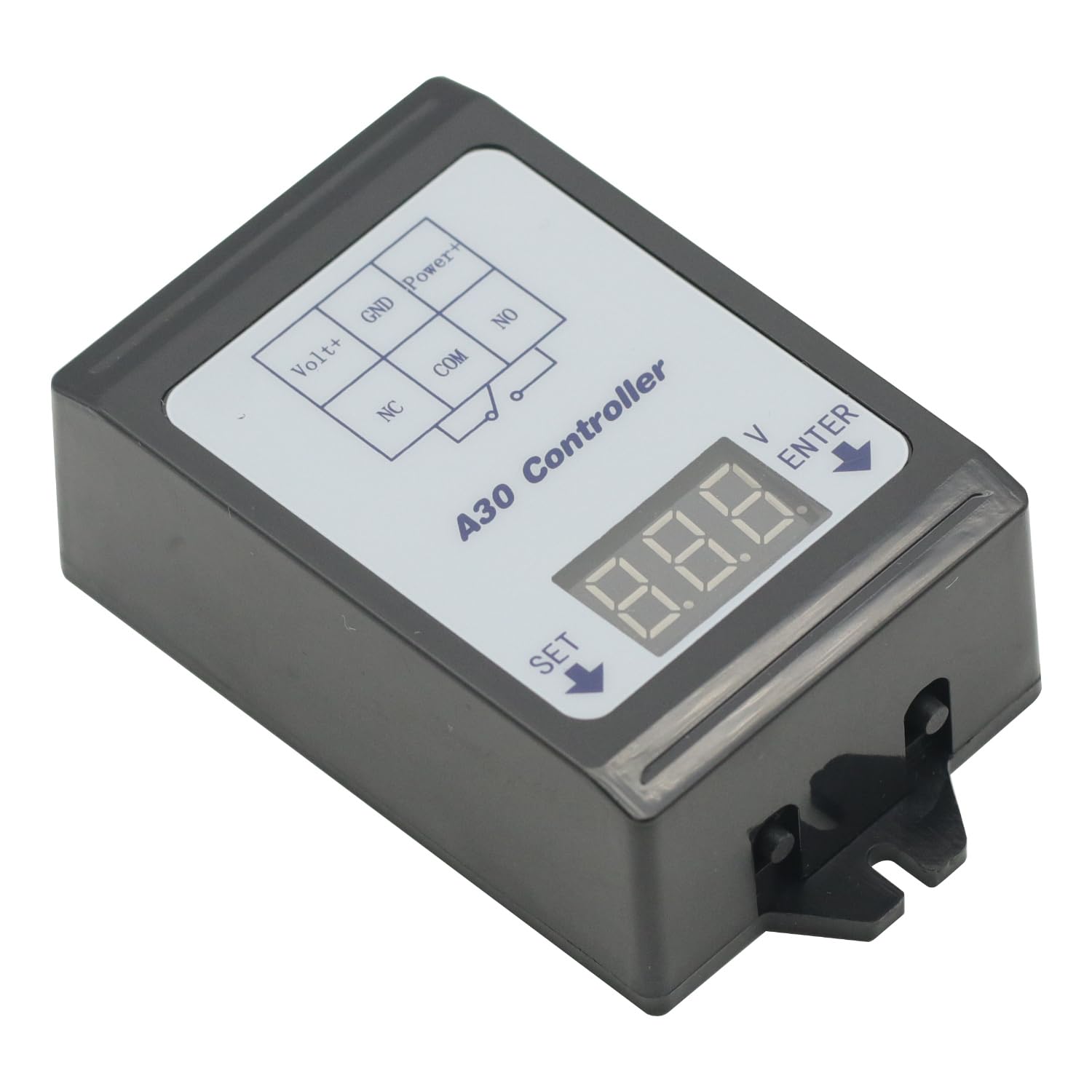 Voltage Monitor Module, DC 0-99.9V Delay Relay Controller Board for Overvoltage Undervoltage Control Voltage Detection