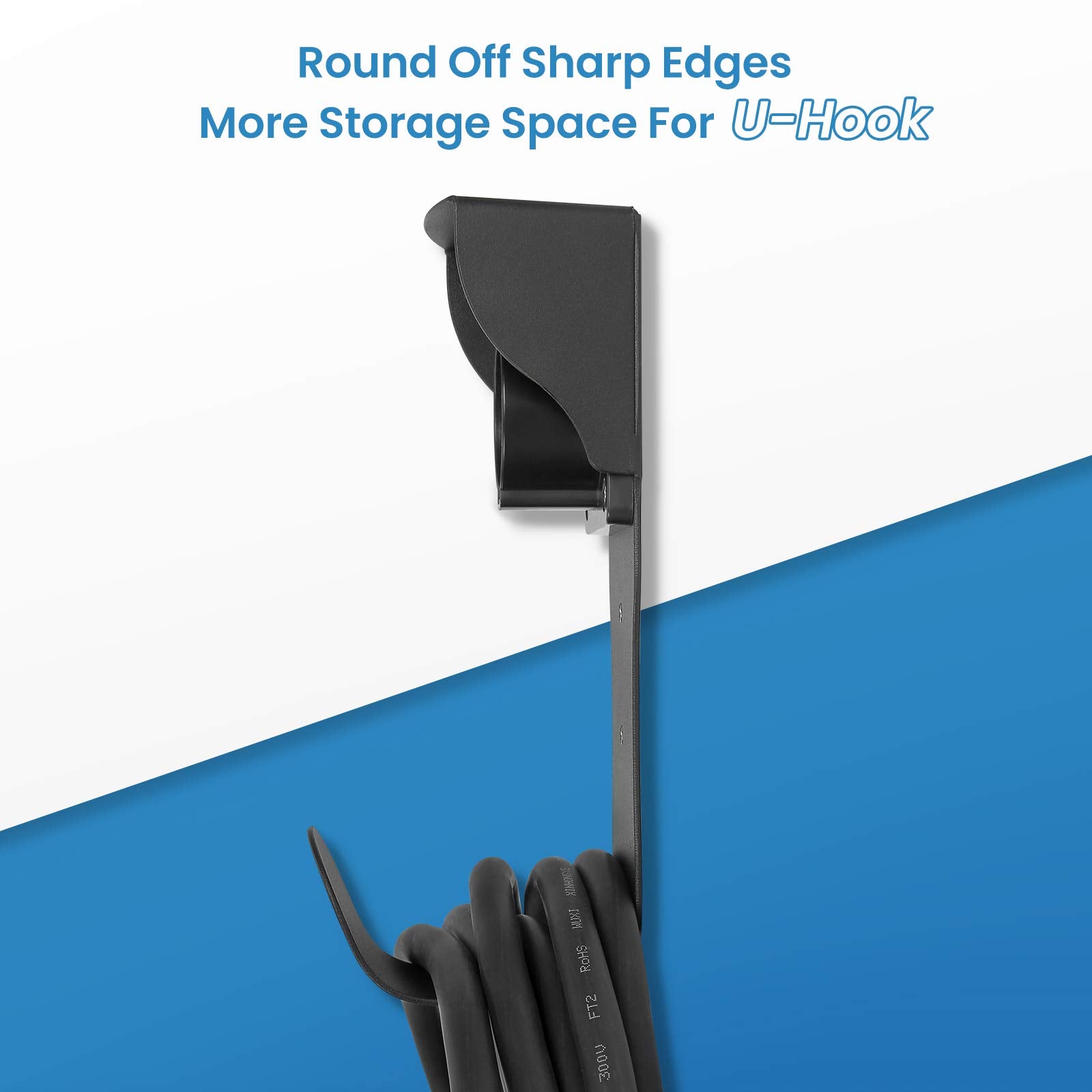 Bougerv Ev Charger Holder Sae J1772 Ev Charger Holster Wall-Mount Electric Vehicle Connector Nozzle Holster Dock