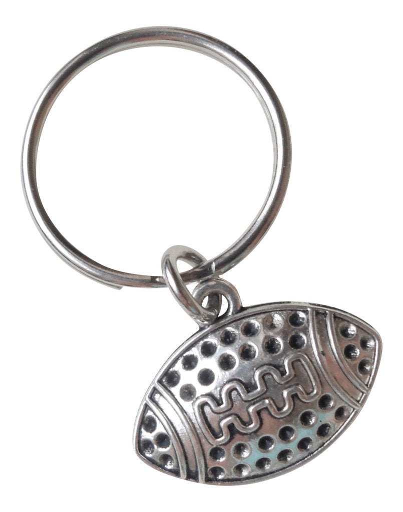 Football Keychain - You Are A Great Catch; Couples Keychain