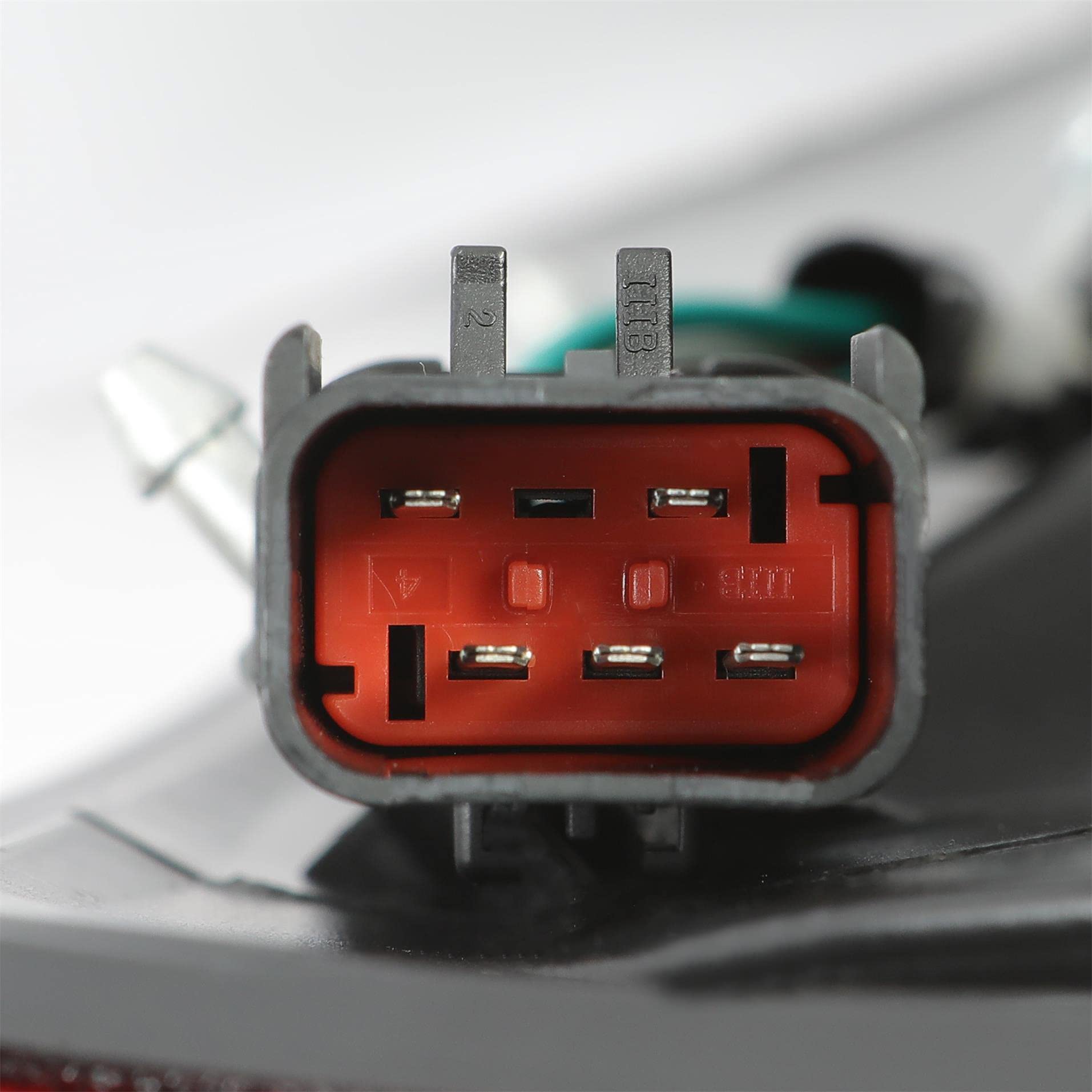 Ecotric Tail Light Compatible With 2002-2006 Dodge Ram 1500/2003-2006 Ram 2500 3500 Taillight Brake Turn Signal Light With The Bulbs Rh Replacement For 55077348Af Ch2801147 (Passenger Side)