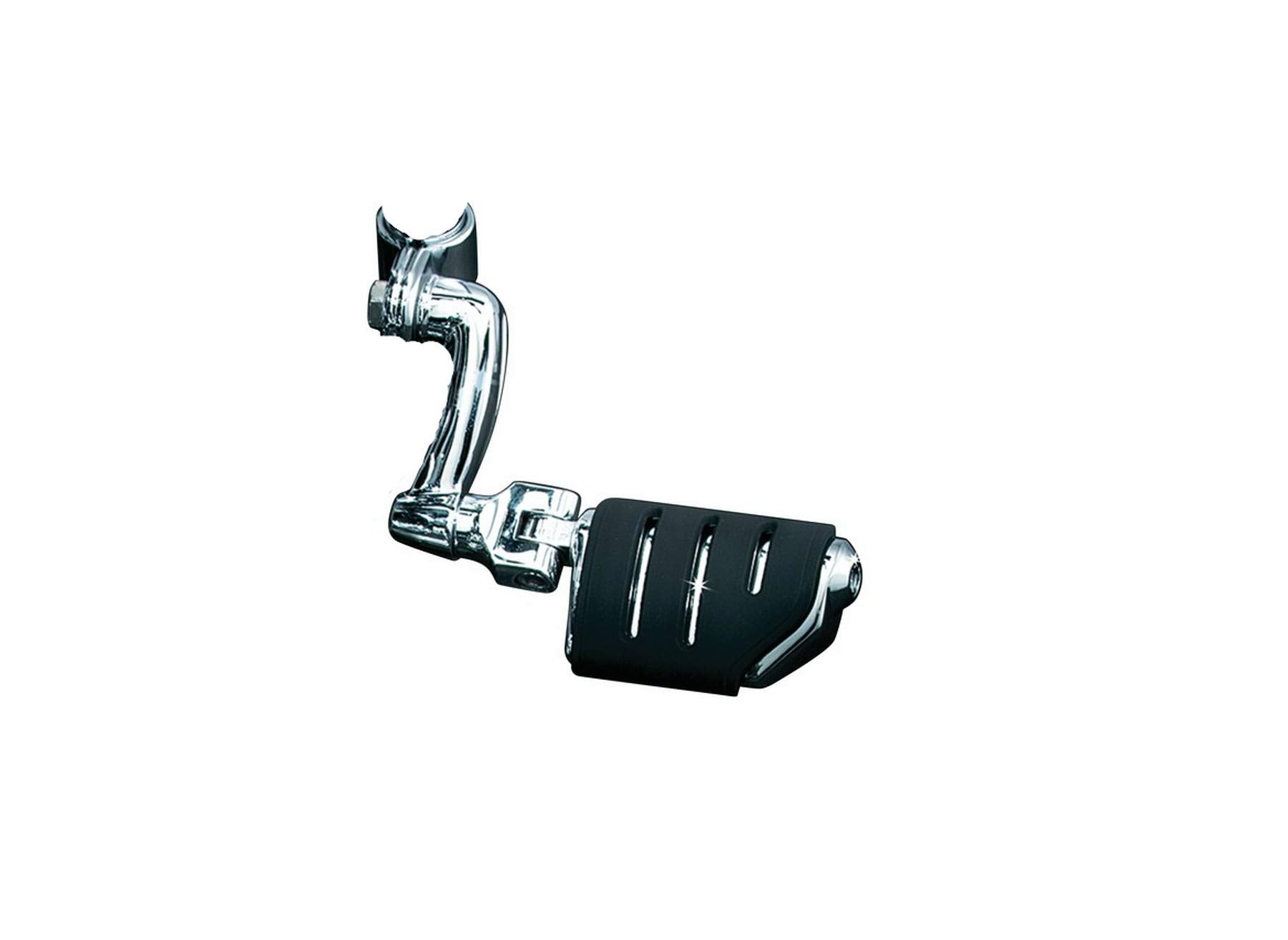 Kuryakyn 7555 Motorcycle Foot Controls: Longhorn Offset Trident Dually Highway Pegs With Magnum Quick Clamps For 1-1/4'' Engine