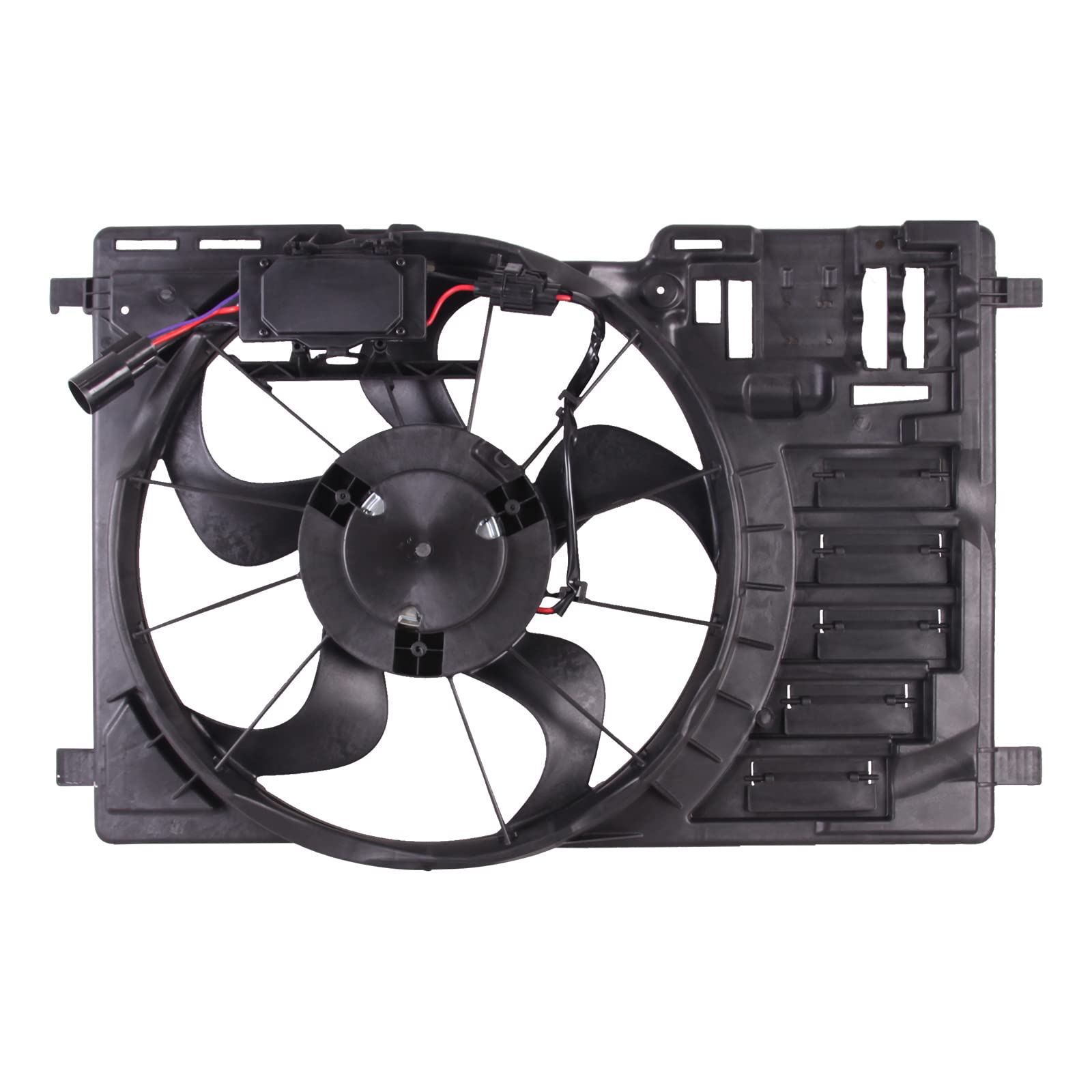 TYG OE Replacement(CAPA Quality) Cooling Fan Extra Silent for 2013-2016 Ford Escape 2.0L DOHC| CV6Z-8C607C | FO3115188 | 621-040