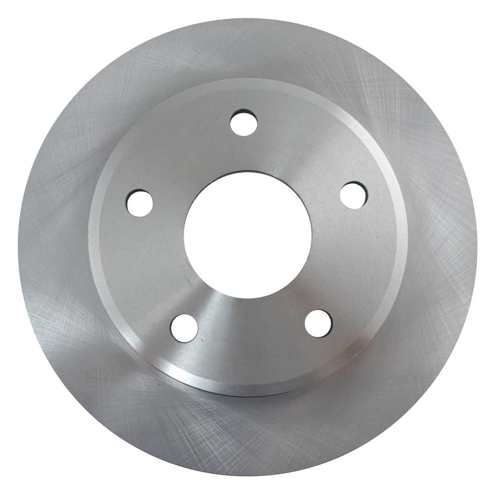 Trq Front Brake Rotors Set Vented Compatible With 2005-2010 Dodge Dakota 2006-2009 Mitsubishi Raider 2011 Ram