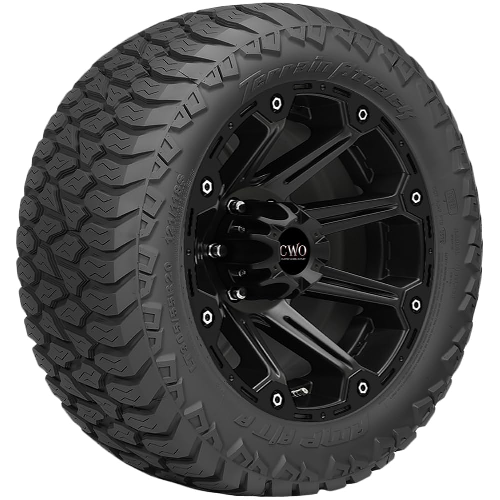 AMP 35x12.50R20 AMP Terrain Attack A/T A 121R E/10 Ply Tire