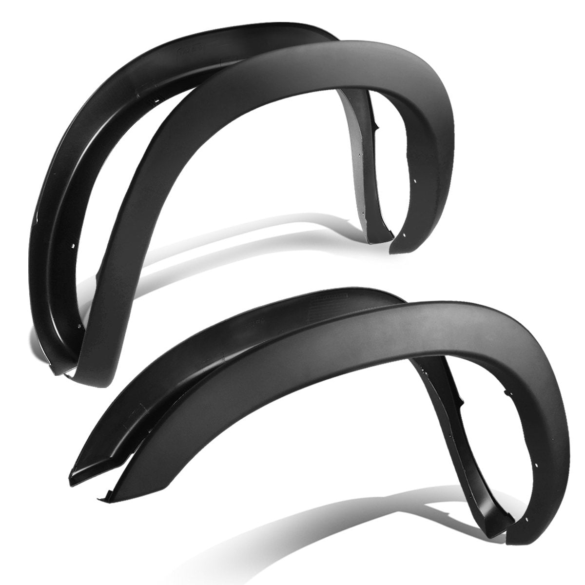 Auto Dynasty Fender Flares Compatible with Dodge Ram 1500 2500 3500 96'' 78'' 75.9'' 76.3'' 97.9'' Fleetside Beds 2002-2009, 4PC