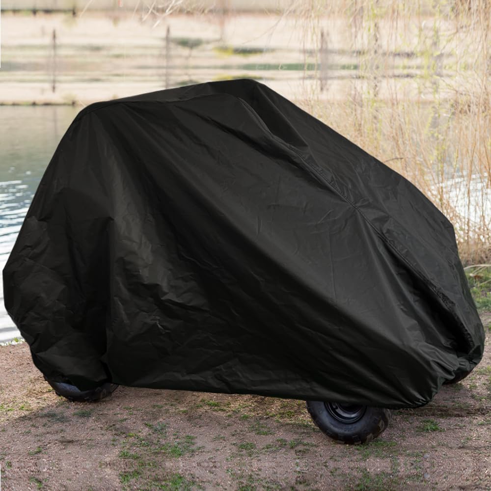 YONQIFON Go Kart Cover,2 Seater Coleman KT196 Go Kart Cover Waterproof Large Go Cart Car Cover,Gokart Accessories for Baja Trail