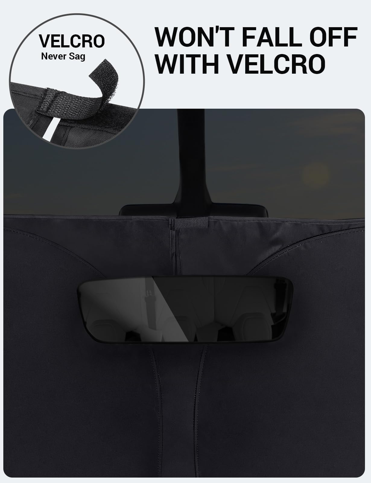 Basenor Upgraded Sunshade For Tesla Model X Windshield Sunshade Folding Sun Visor Protector Sun Shade Cover With A Storage Bag F