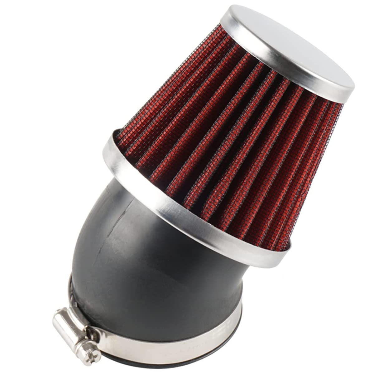 Evermotor Air Filter 48Mm 49Mm 50Mm Motorcycle Vent Cleaner For 50Cc 70Cc 90Cc 110Cc 125Cc 150Cc Scooter, Quad Bike, Fit In Honda Yamaha Kawasaki Suzik