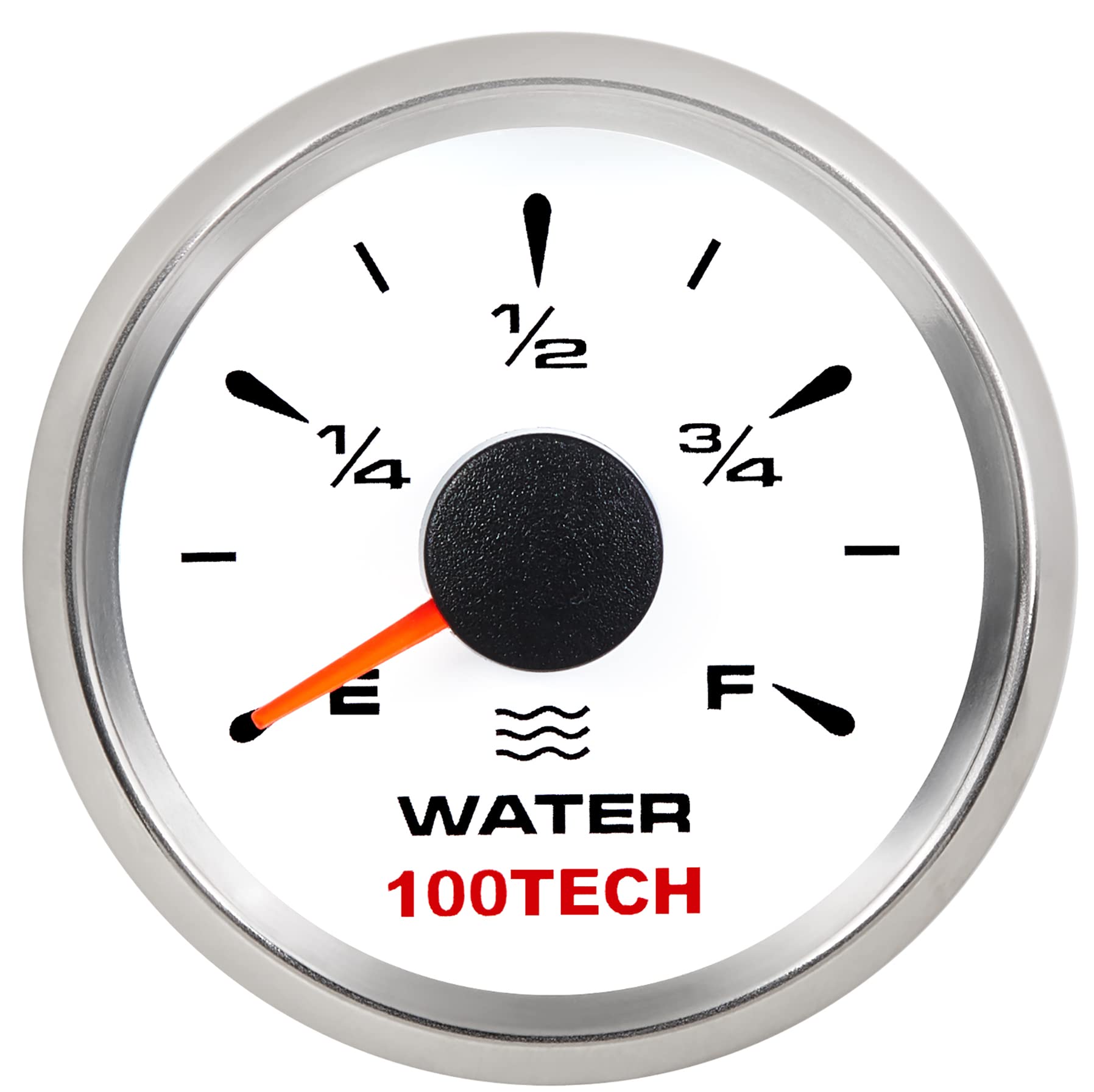 100Tech Water Level Gauge Rv Truck Water Tank Gauge Marine For Boat Rv 0-190Ohm 240-33Ohm 240-30Ohm 0-180Ohm 10-180Ohm White