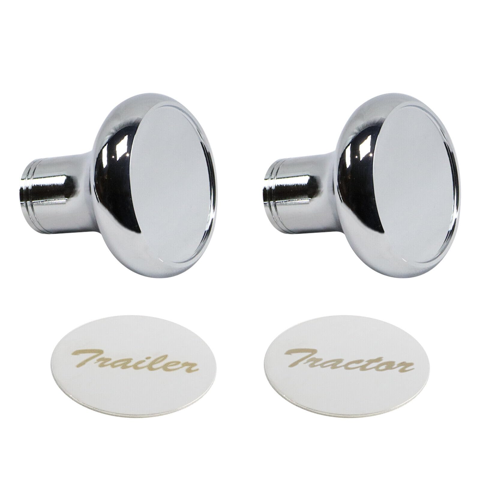 Lostar (Pair) Air Valve Knob Tractor/Trailer Fits Peterbilt Kenworth Freightliner
