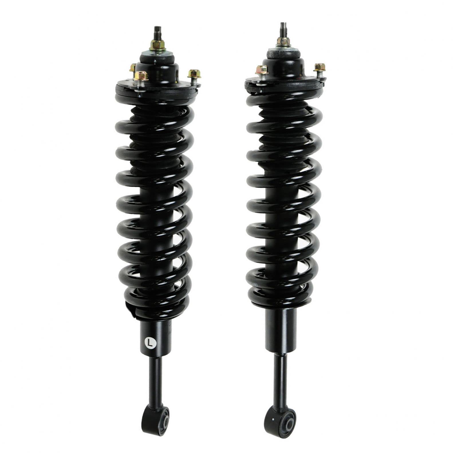 Trq Front Strut & Coil Spring Assembly Set Driver & Passenger Sides Compatible With 03-23 Toyota 4Runner 07-14 Fj Cruiser 05-15