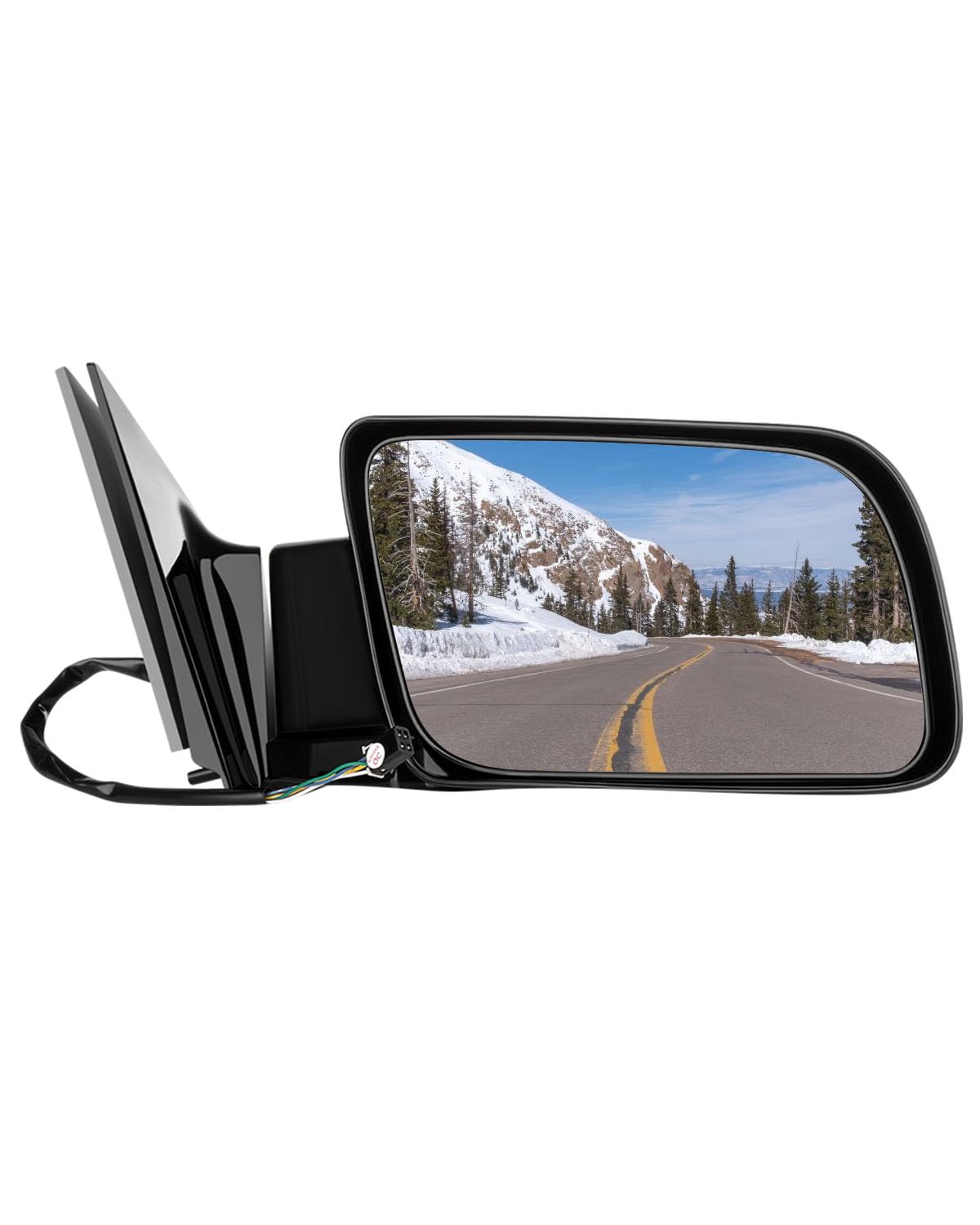 cciyu Door Mirror Right Passenger Side Power Mirror fit for Passenger Side 1988-1998 For Chevy For GMC Pickup Truck 1992-1994 Fo