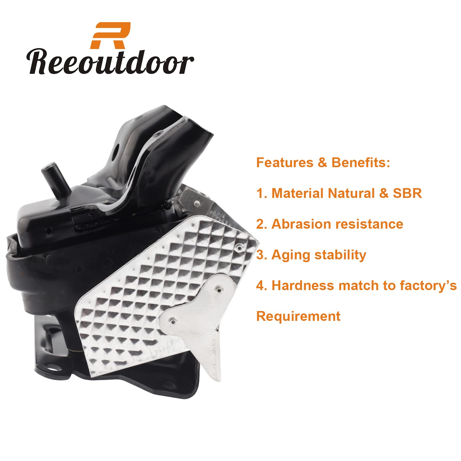 Engine Motor Mount With Heat Shield Compatible With 2007-2013 Tahoe Silverado Suburban Avalanche Sierra Yukon Escalade A5365Hy 1