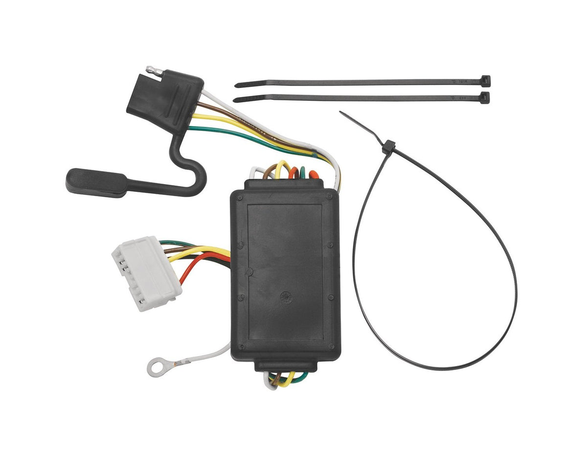 Tekonsha 118424 T-One T-Connector Harness, 4-Way Flat, w/Circuit Protected ModuLite Module, Compatable with 2007-2013 Acura MDX,