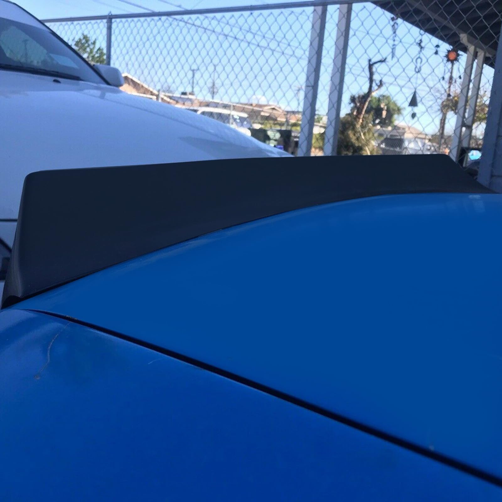 HECASA Rear Trunk Spoiler Compatible with 1990-1997 Mazda Miata 2 Door Ducktail Wing Tailgate Lip