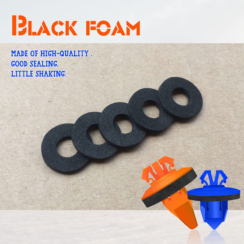 Haobo 50Pcs Fender Flare Clips, Molding Retainer Clips Compatible With Toyota 4Runner, Fj Cruiser, Highlander, Rav4, Tacoma, Pus