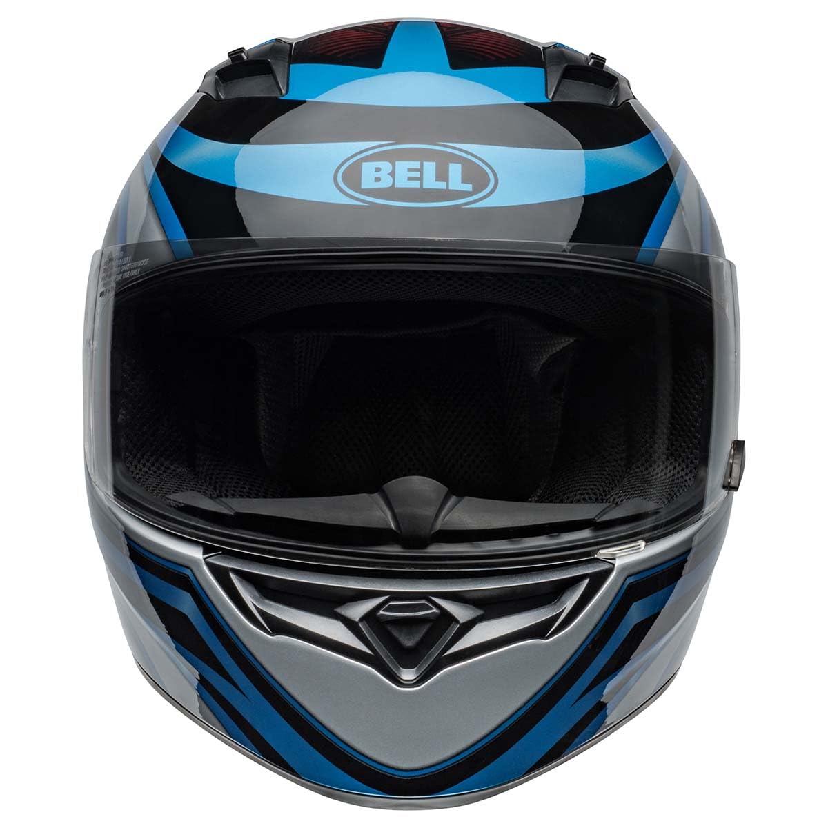 Bell Qualifier Full-Face Motorcycle Helmet (Gloss Conduit Blue/Black - 2X-Large)