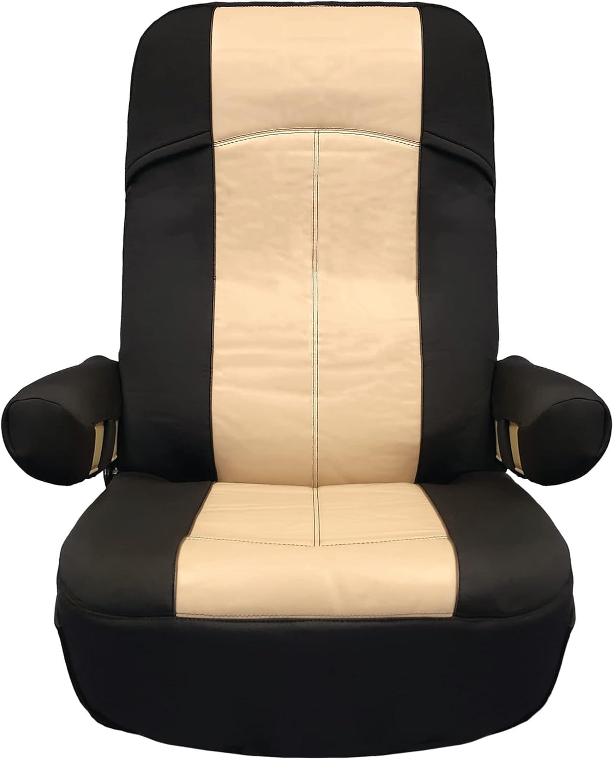 Rv Designer Gripfit+ Motorhome Seat Covers 2-Pack - Premium 100% Pvc Leatherette -Class-A Rv - Pet-Friendly, Easy-To-Clean, Dura