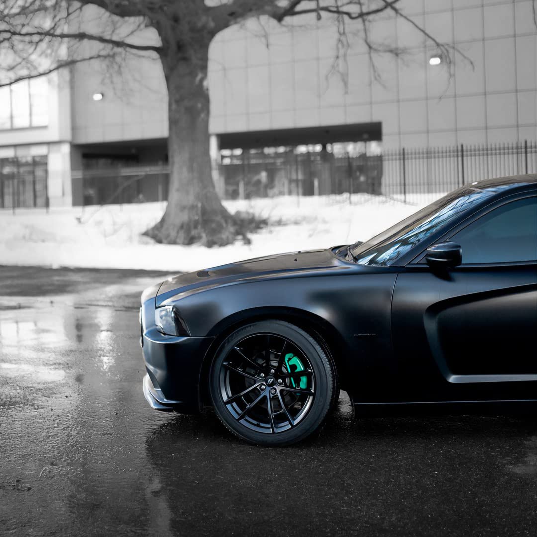 Vvivid+ Satin Black Premium Adhesive Vinyl Wrap Film (15Ft X 5Ft)