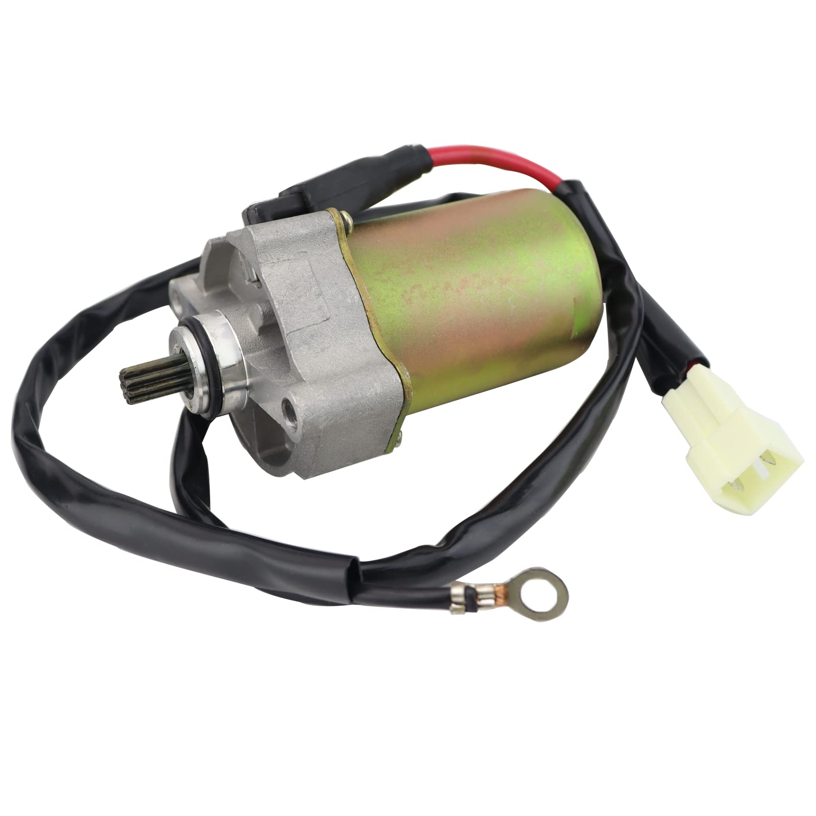 STABSOLI Starter Motor & Solenoid Relay for Polaris ATV Outlaw 90 Sportsman 90 2007-2016/Outlaw 110 Sportsman 110 2016-2022 0453