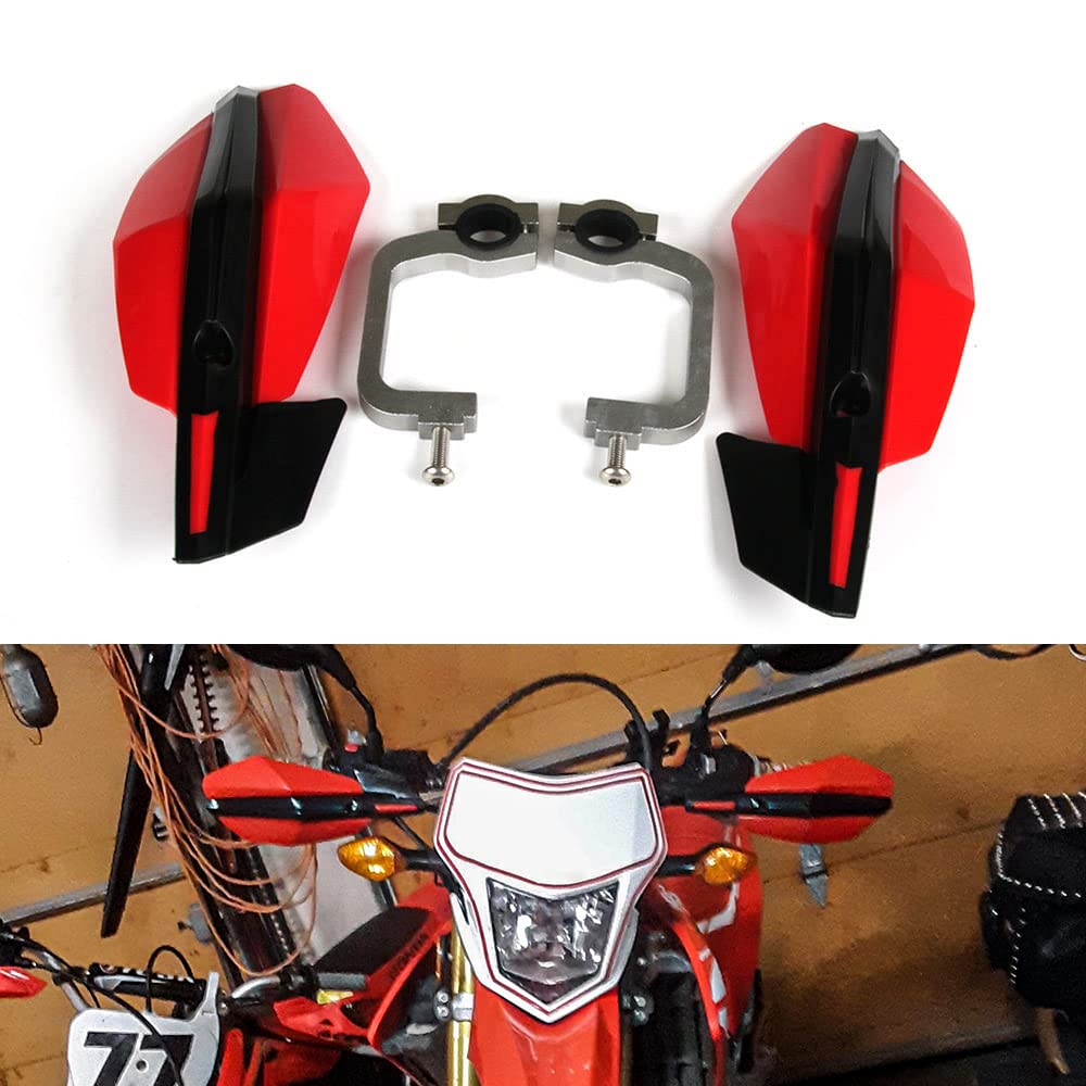 AnXin Motorcycle Handguard Dirt Bike Hand Guards 7/8'' 22mm 11/8'' 28mm Universal For CRF250 CRF450 CR250 CR125 CRF230 CRF230 XR