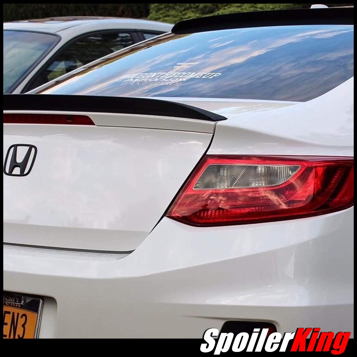 SpoilerKing Trunk Lip Spoiler (284G) Compatible with Accord 2013-2019 2dr Black