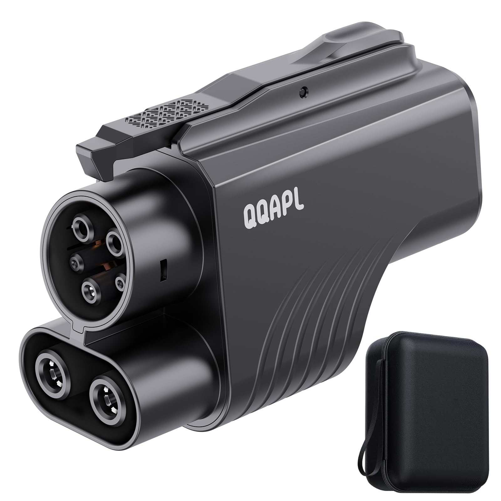 2025 Advanced NACS to CCS Electric Vehicle Adapter - UL2252 Safety Certified - 500A 1000V Fast Charging - IP65 - Dual Lock - Sma