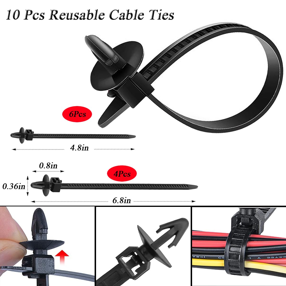 725Pcs Car Push Retainer Clips & Automotive Tools, Car Retainer Clips, Auto Trim Removal Tool Kit & Auto Fasteners Kit, Universa